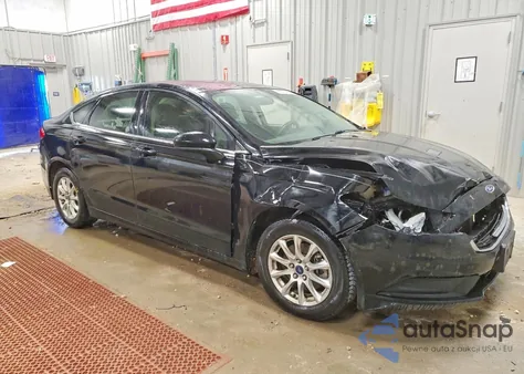 2018 Ford Fusion S from USA, damaged, VIN 3FA6P0G75JR237857